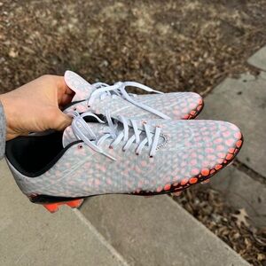 Nike White and Orange Athletic Shoes